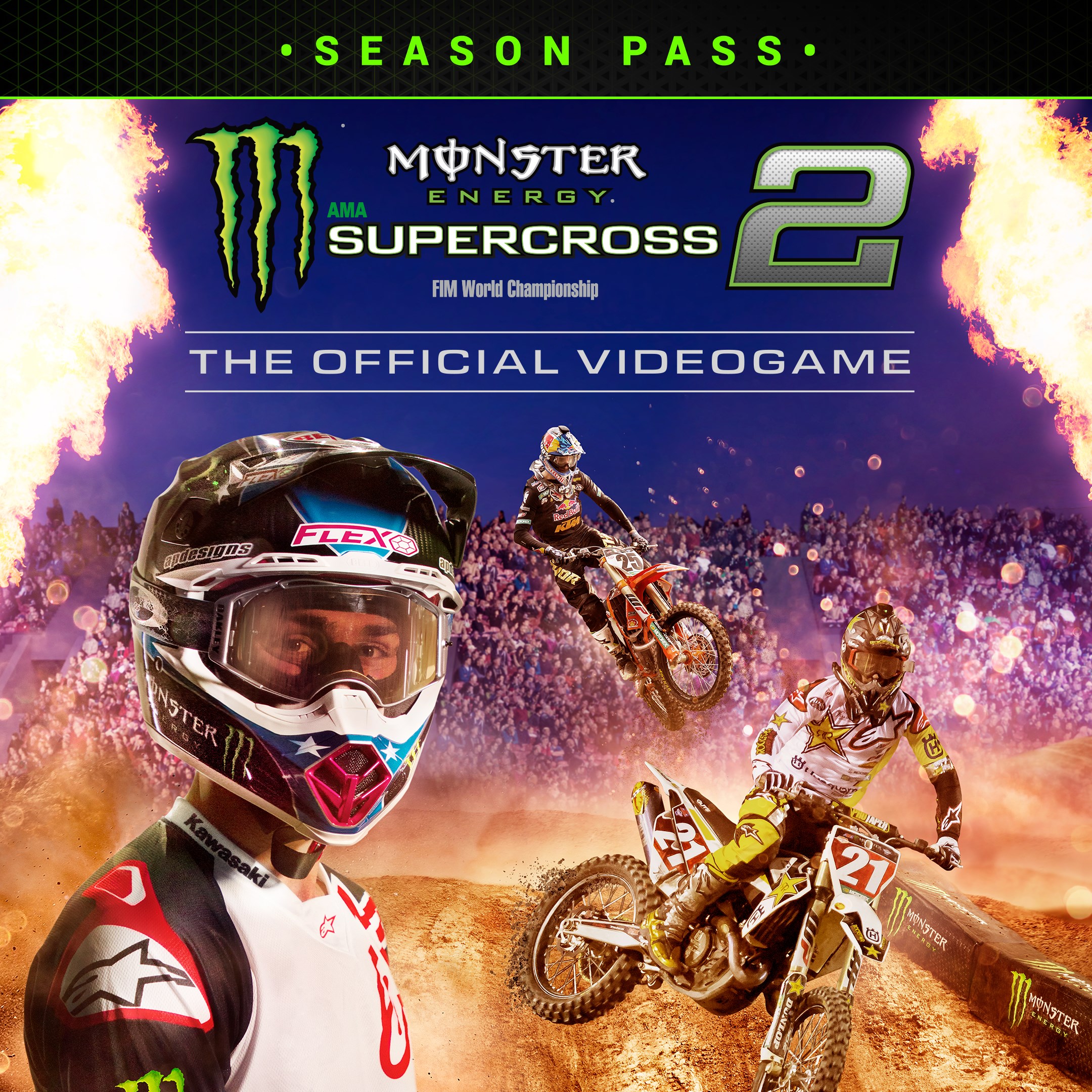 Купить игру Monster Energy Supercross 2 - Season Pass для Xbox за 1050 на  Korobok.Store - Korobok.store