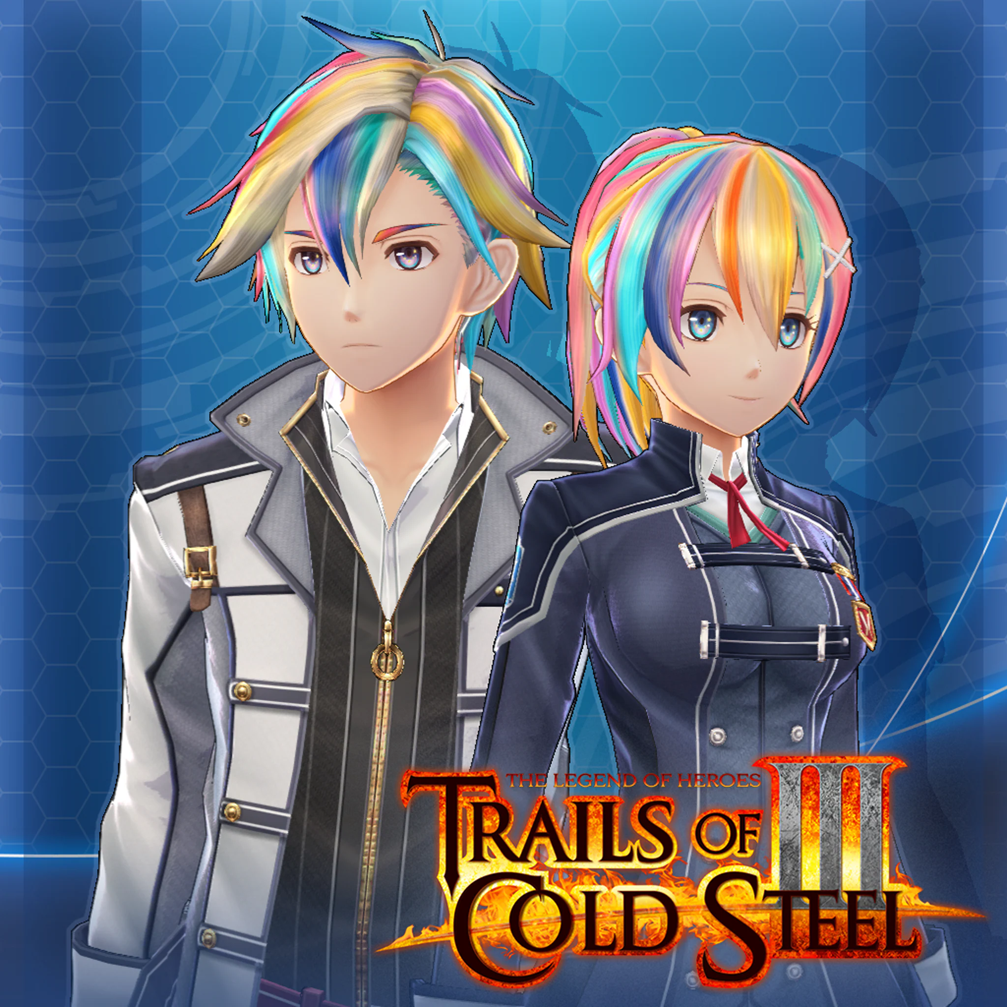 Trails of Cold Steel III: Rainbow Hair Set - Korobok.store