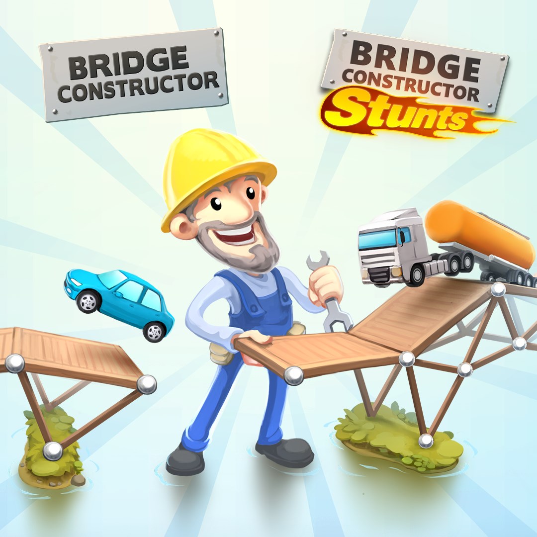 Constructor destructor. Bridge Constructor Stunts. Constructor. Bridge Constructor Portal обложка.