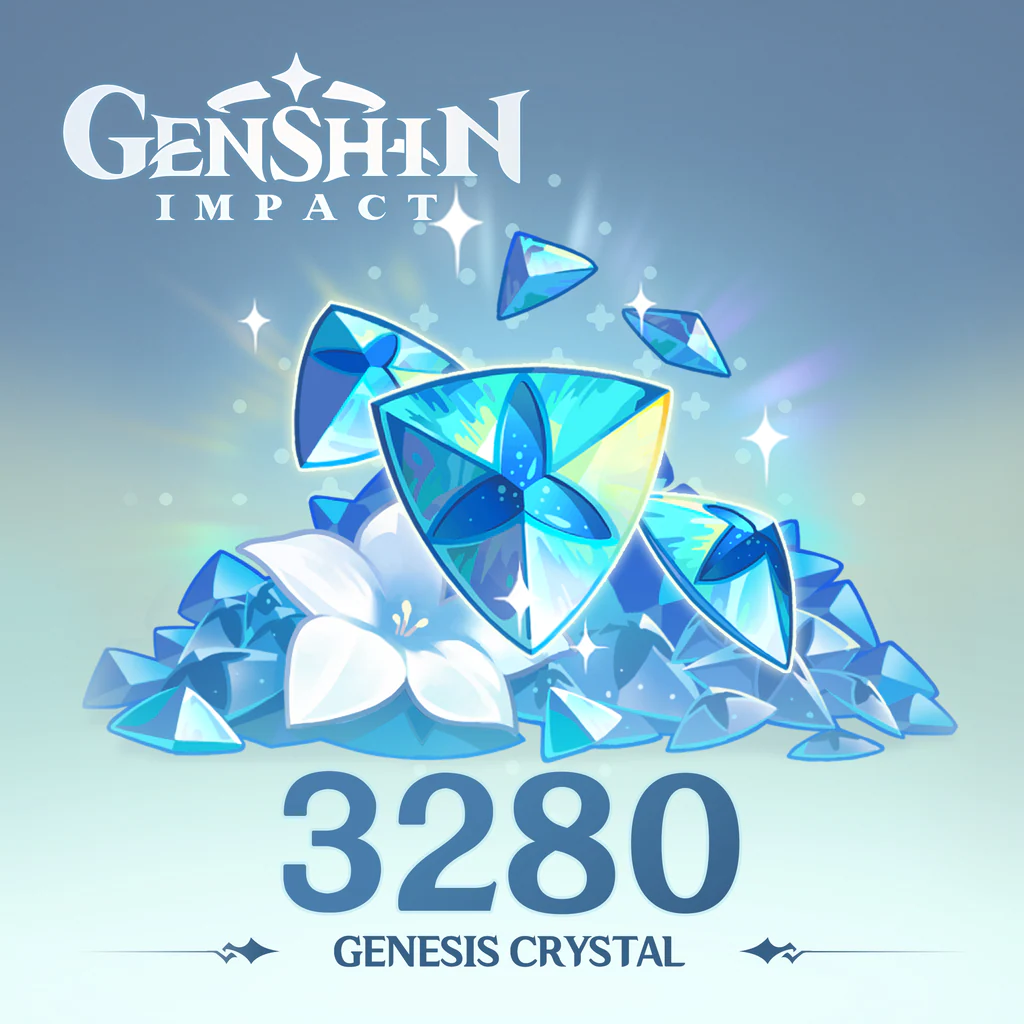 Genshin Impact - 3,280 Genesis Crystals - Korobok.store