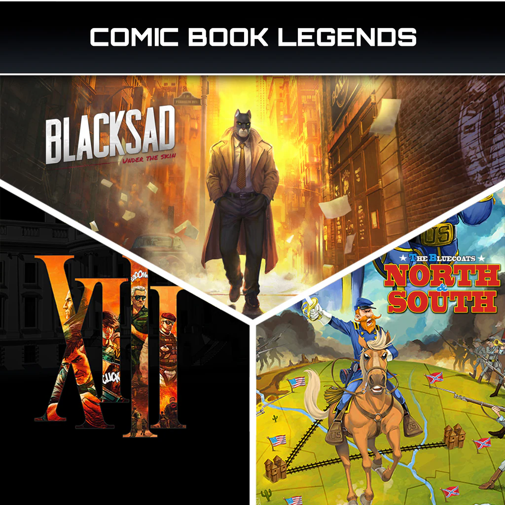 Comic Book Legends - Blacksad: Under the Skin, The Bluecoats: North & South,  XIII Bundle - Korobok.store