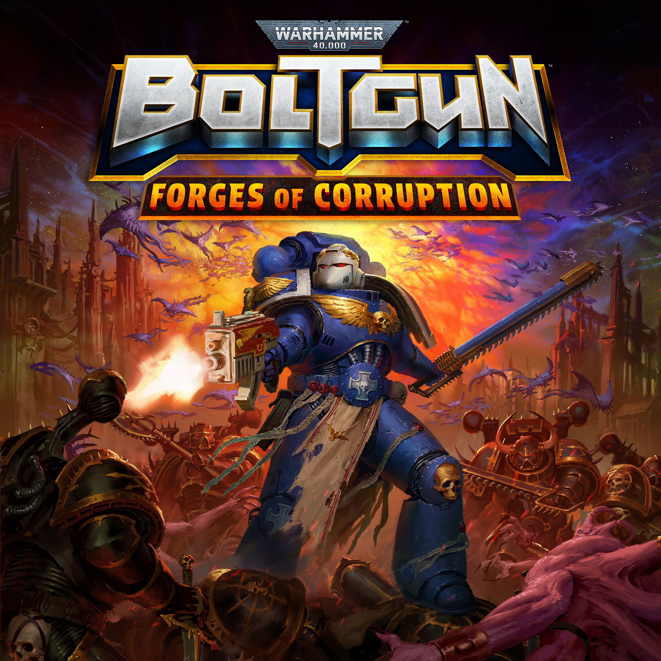 Купить игру Warhammer 40,000: Boltgun - Forges of Corruption Expansion для  Xbox за 938 на Korobok.Store - Korobok.store