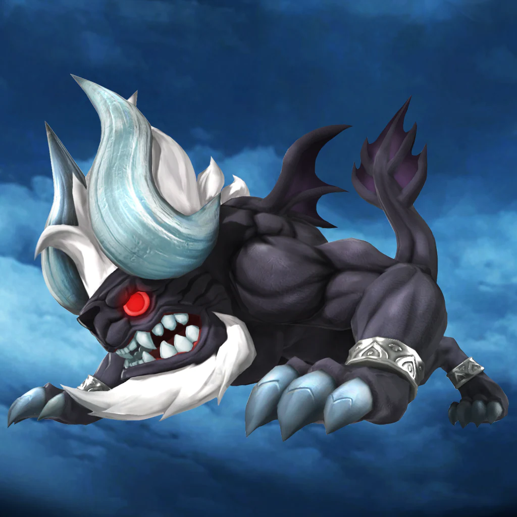 WORLD OF FINAL FANTASY® - Dark Behemoth creature - Korobok.store