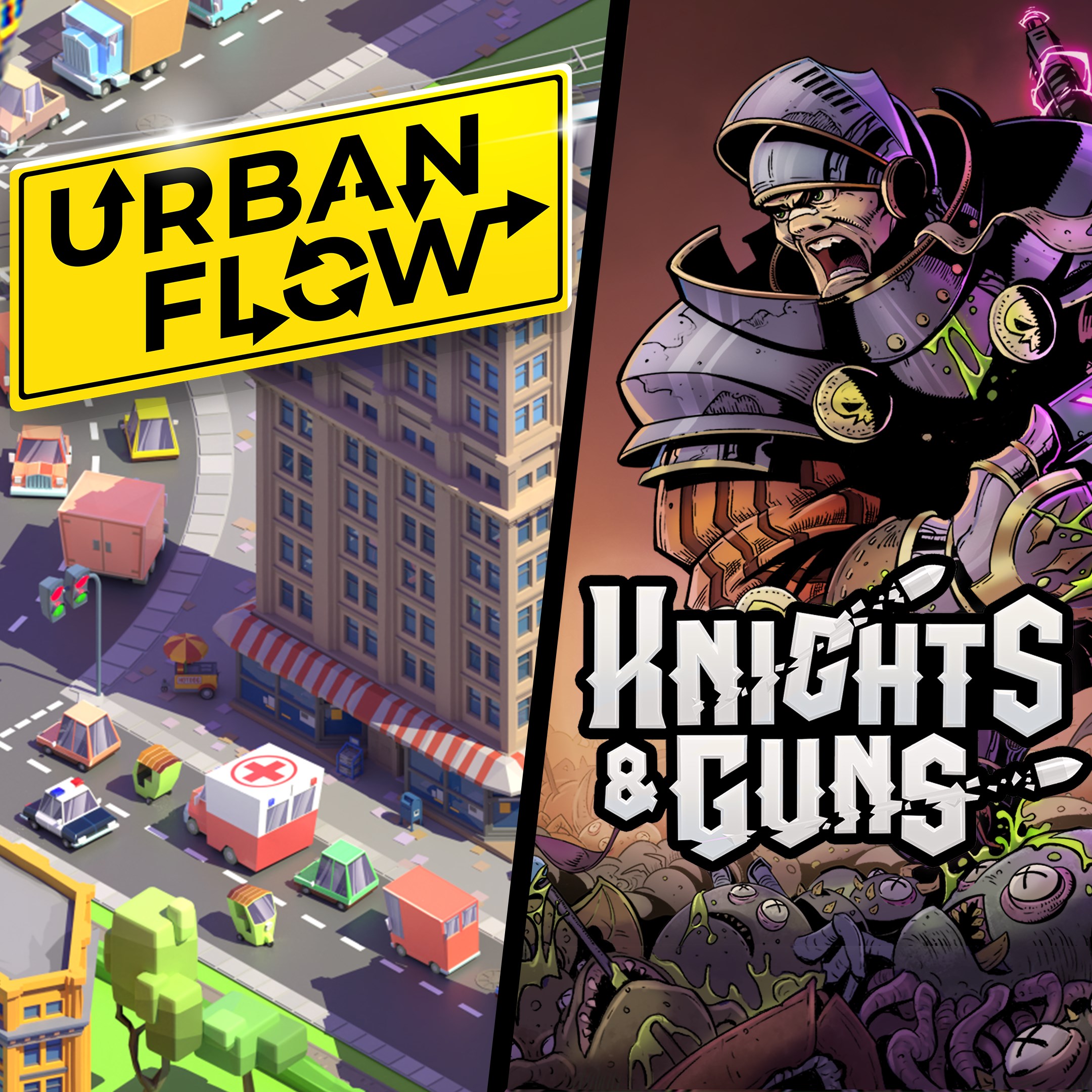 Купить игру Couch Co-Op: Urban Flow + Knights & Guns для Xbox за 229 на  Korobok.Store - Korobok.store