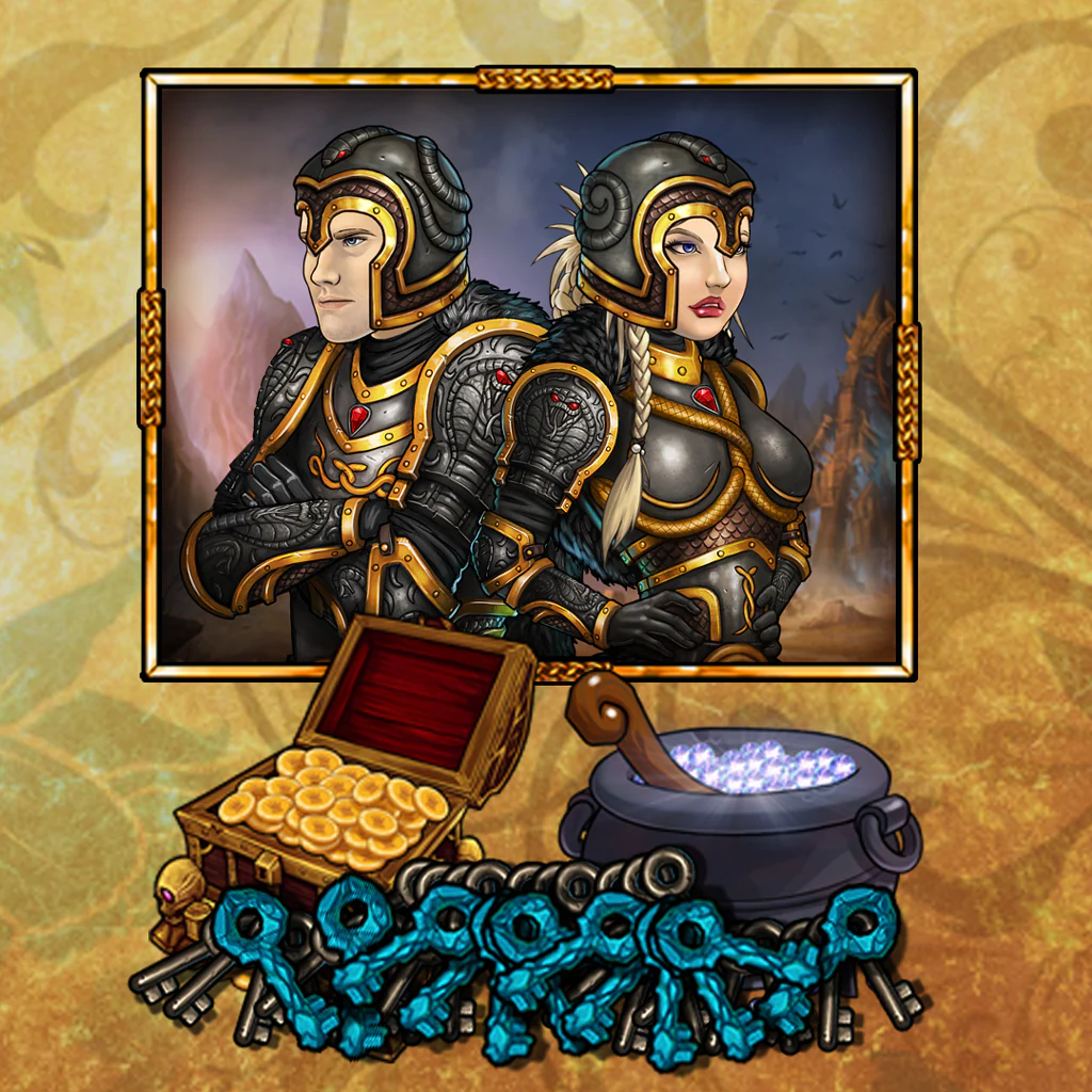 Gems of War - Ebon Bundle - Korobok.store