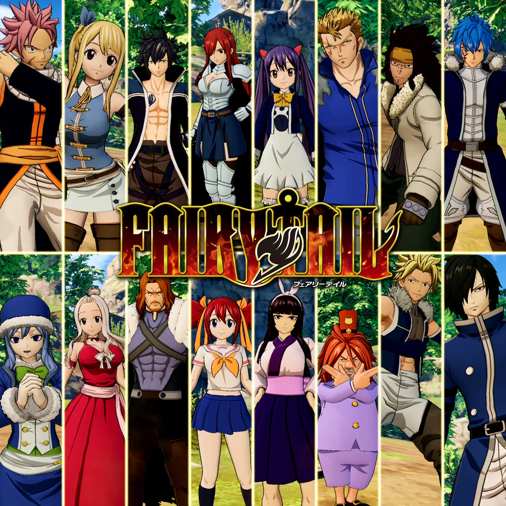 FAIRY TAIL: Anime Final Season Costume Set for 16 Playable Characters -  Korobok.store