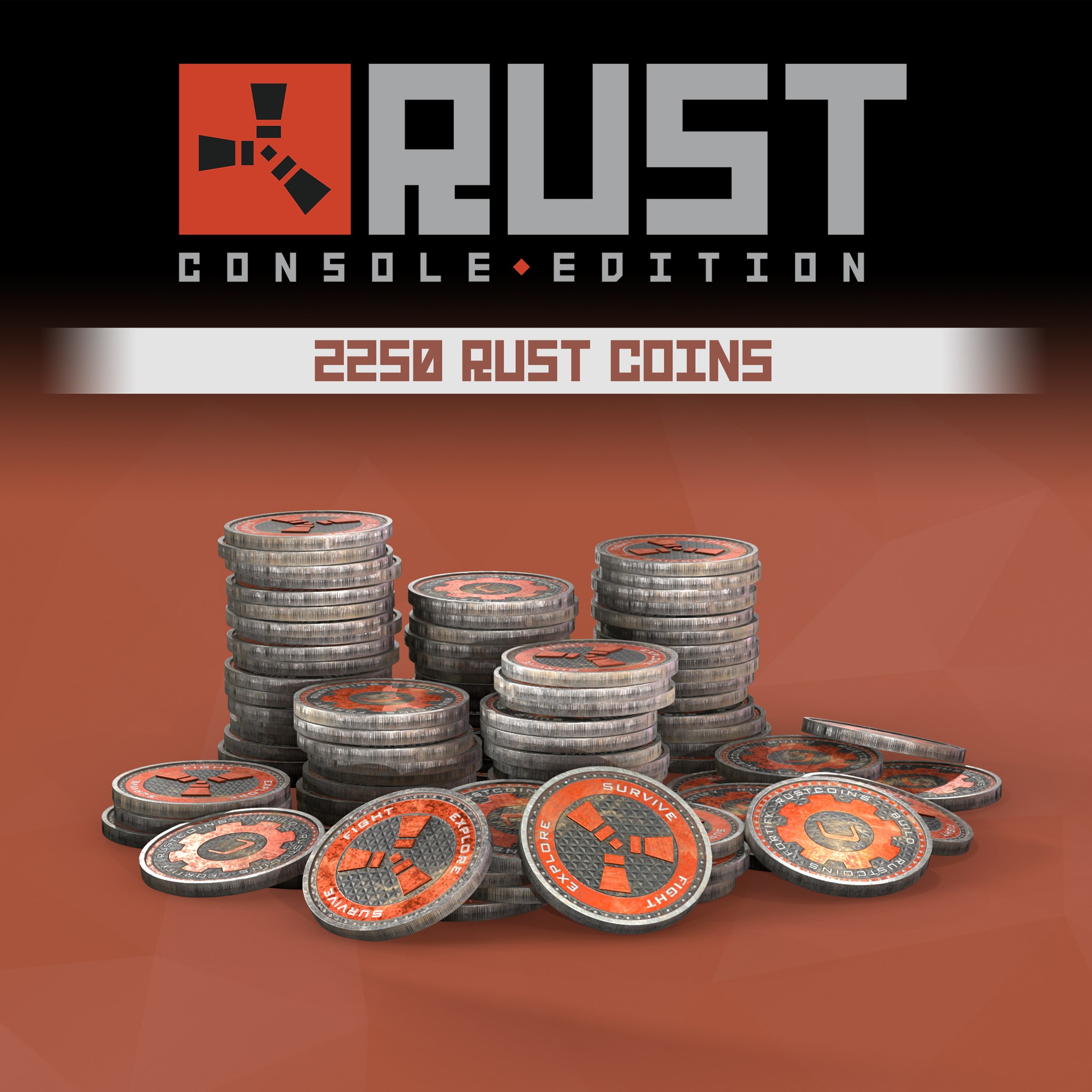 Купить игру Rust Console Edition - 2250 Rust Coins для Xbox за 843 на  Korobok.Store - Korobok.store