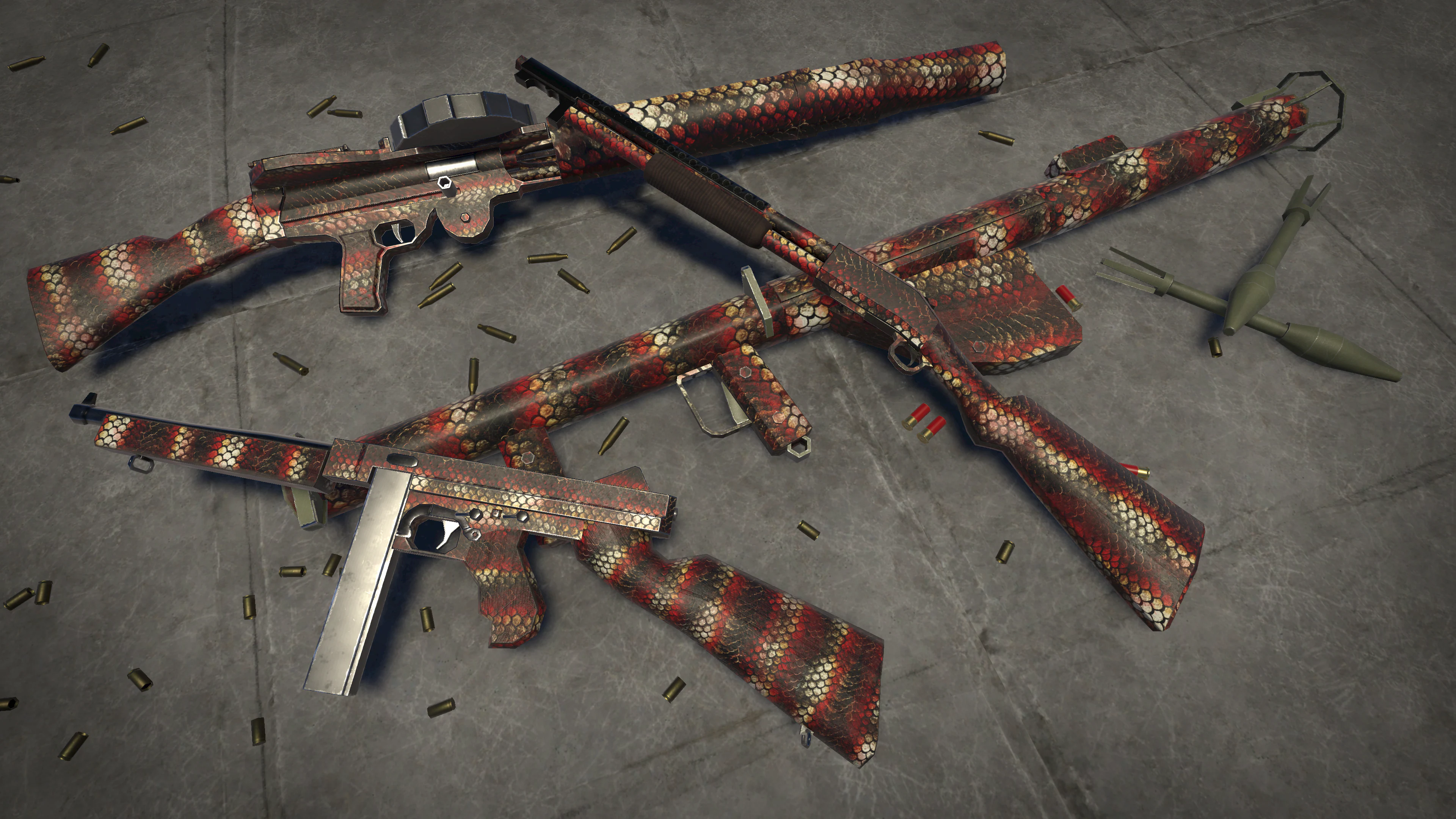 D-Day Enhanced - Snake Weapon Skin - Korobok.store