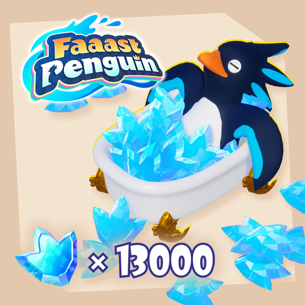 Faaast Penguin  Кристаллы ×13000