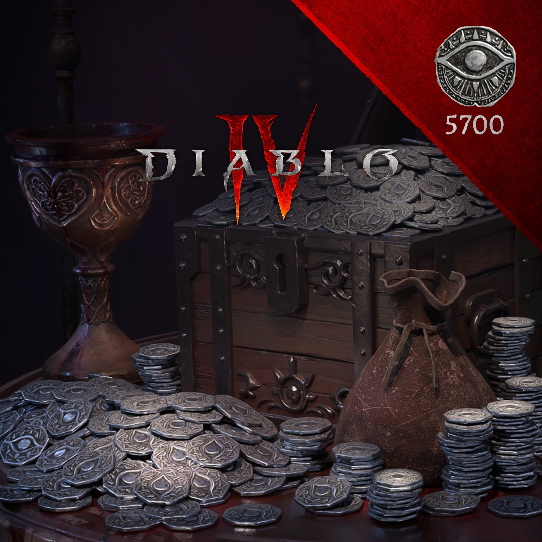 Купить игру Diablo® IV - 5700 ед. платины: 5000 + 700 ед. Платины для Xbox  за 3448 на Korobok.Store - Korobok.store