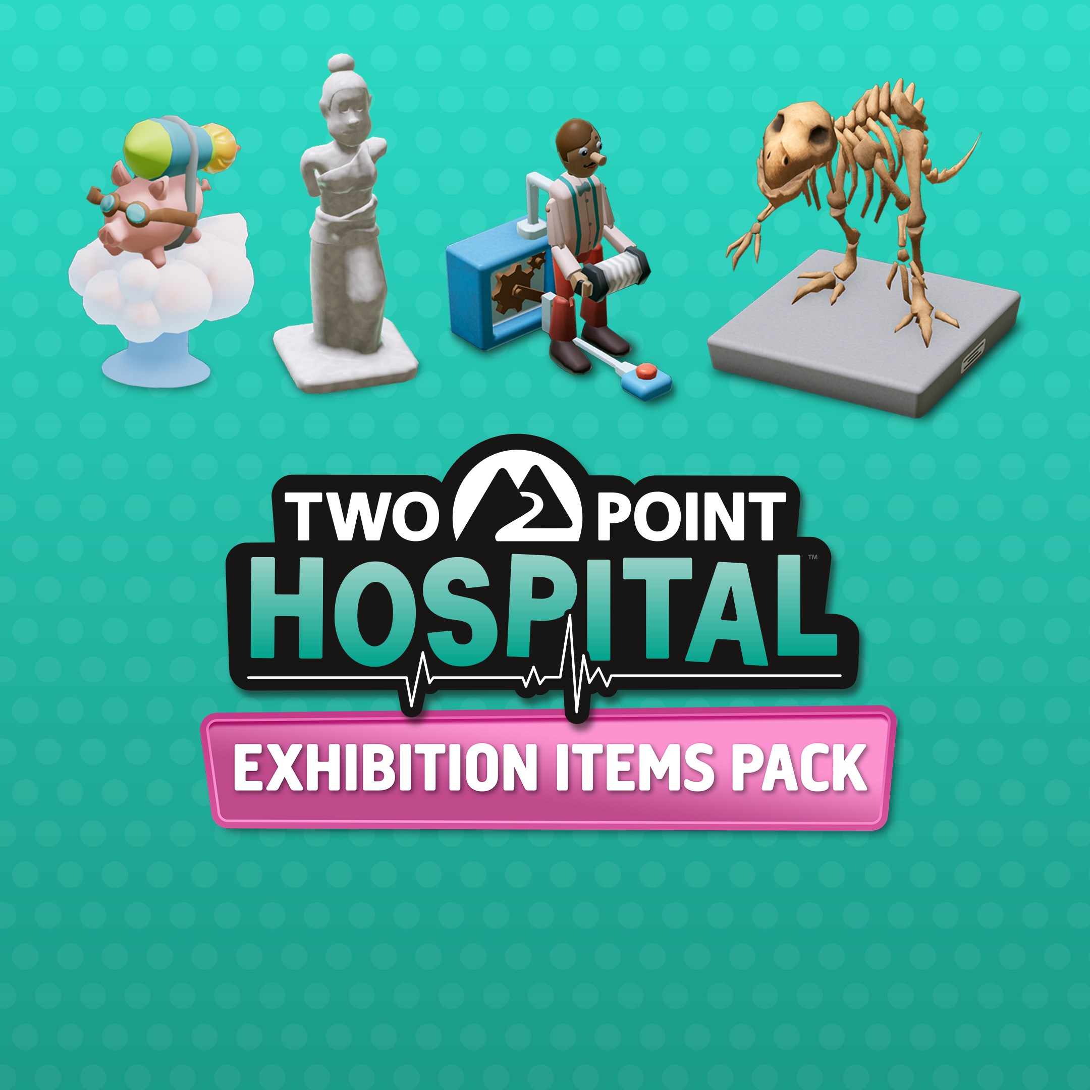 Купить игру Two Point Hospital: Exhibition Items Pack для Xbox за 286 на  Korobok.Store - Korobok.store