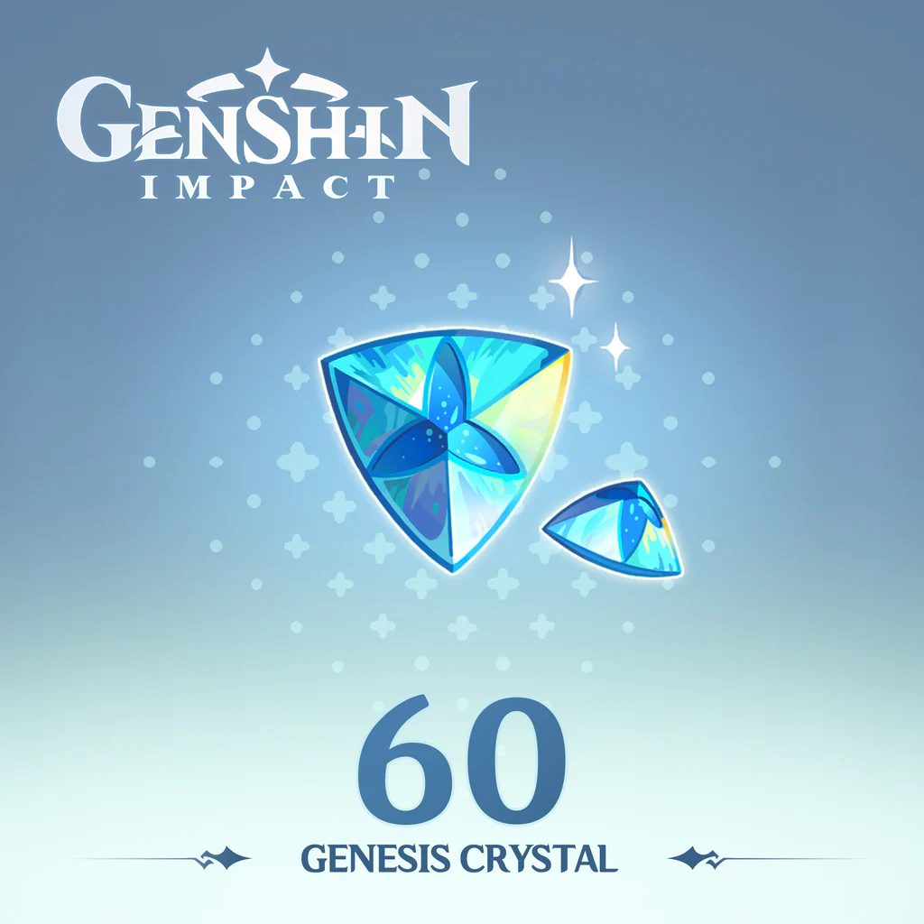 Genshin Impact - 60 Genesis Crystals - Korobok.store