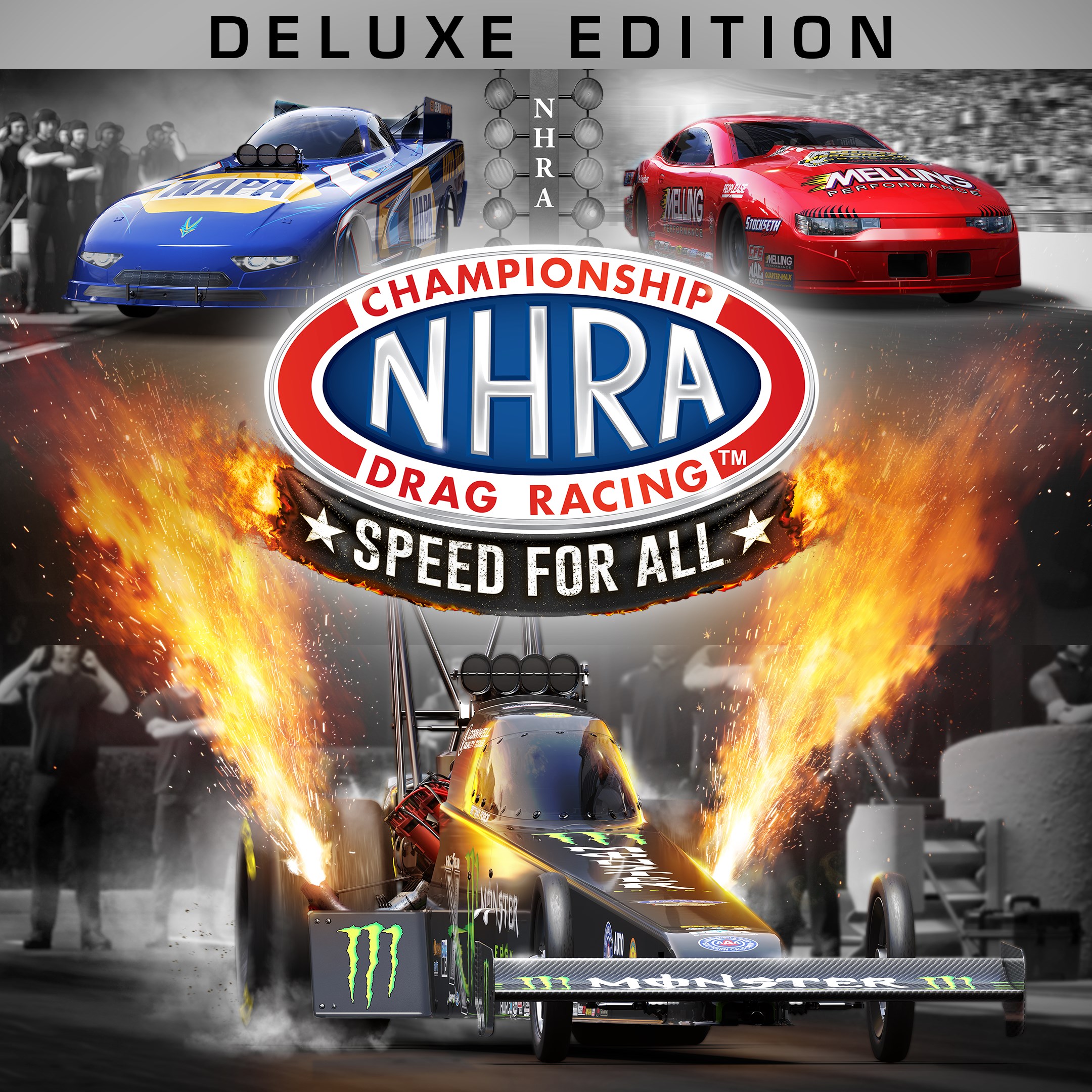 Купить игру NHRA Championship Drag Racing: Speed for All - Deluxe Edition  для Xbox за 1483 на Korobok.Store - Korobok.store