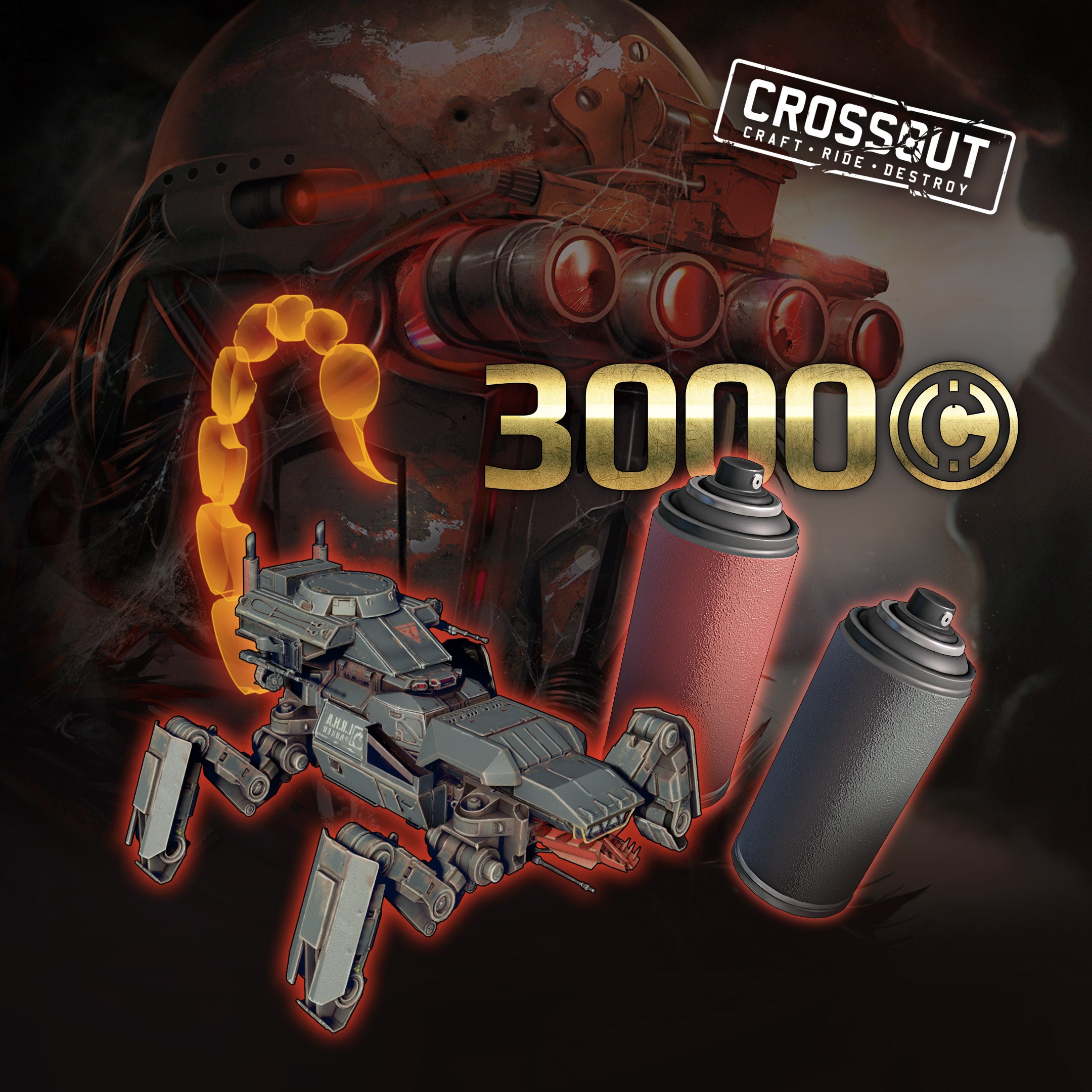 Купить игру Crossout - Арахнид для Xbox за 7291 на Korobok.Store -  Korobok.store