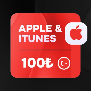 100 TRY (Турция) | Подарочная карта Apple & iTunes