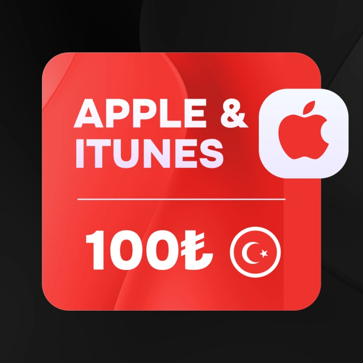 100 TRY (Турция) | Подарочная карта Apple & iTunes