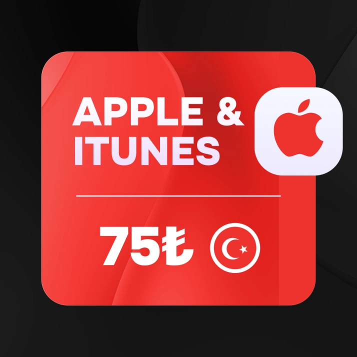 75 TRY (Турция) | Подарочная карта Apple & iTunes