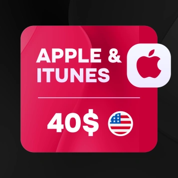 40 USD (США) | Подарочная карта Apple & iTunes