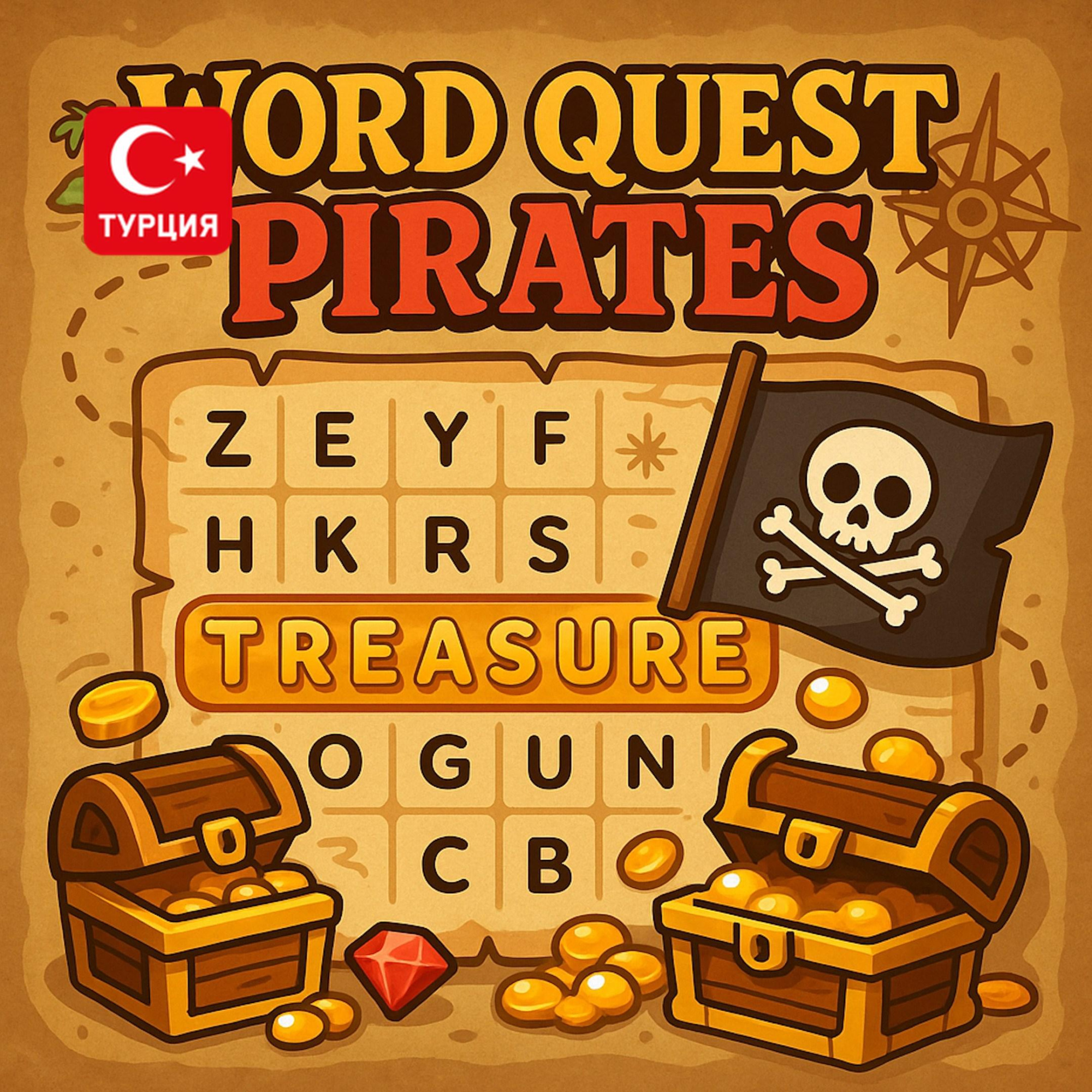 (TR) Word Quest Pirates для Xbox