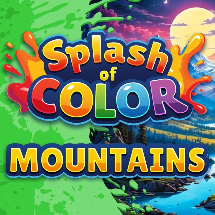 Splash of Color:  Mountains