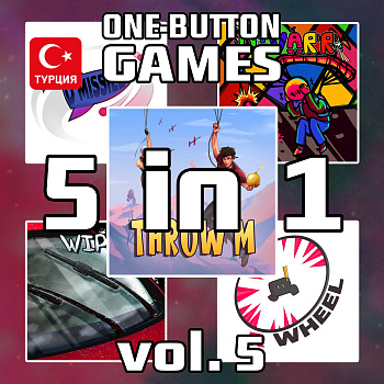 (TR) One Button Games 5-in-1 vol. 5 (Xbox One) для Xbox