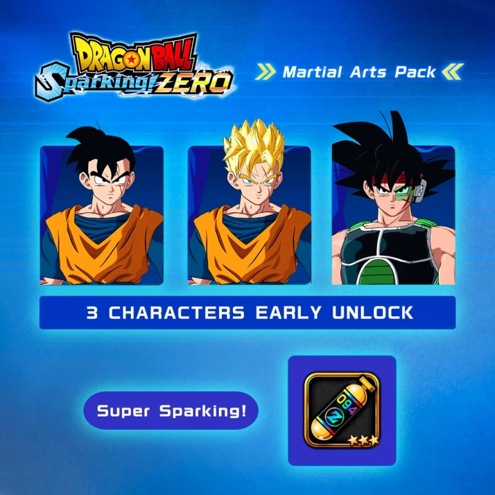 DRAGON BALL: Sparking! ZERO Martial Arts Pack