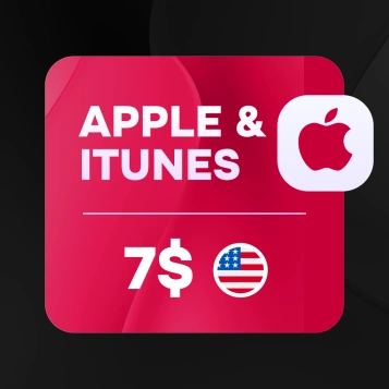 7 USD (США) | Подарочная карта Apple & iTunes