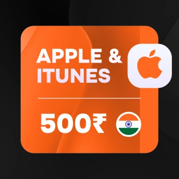500 INR (Индия) | Подарочная карта Apple & iTunes