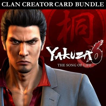 Yakuza 6: Song of Life Clan Creator Card Bundle для Xbox