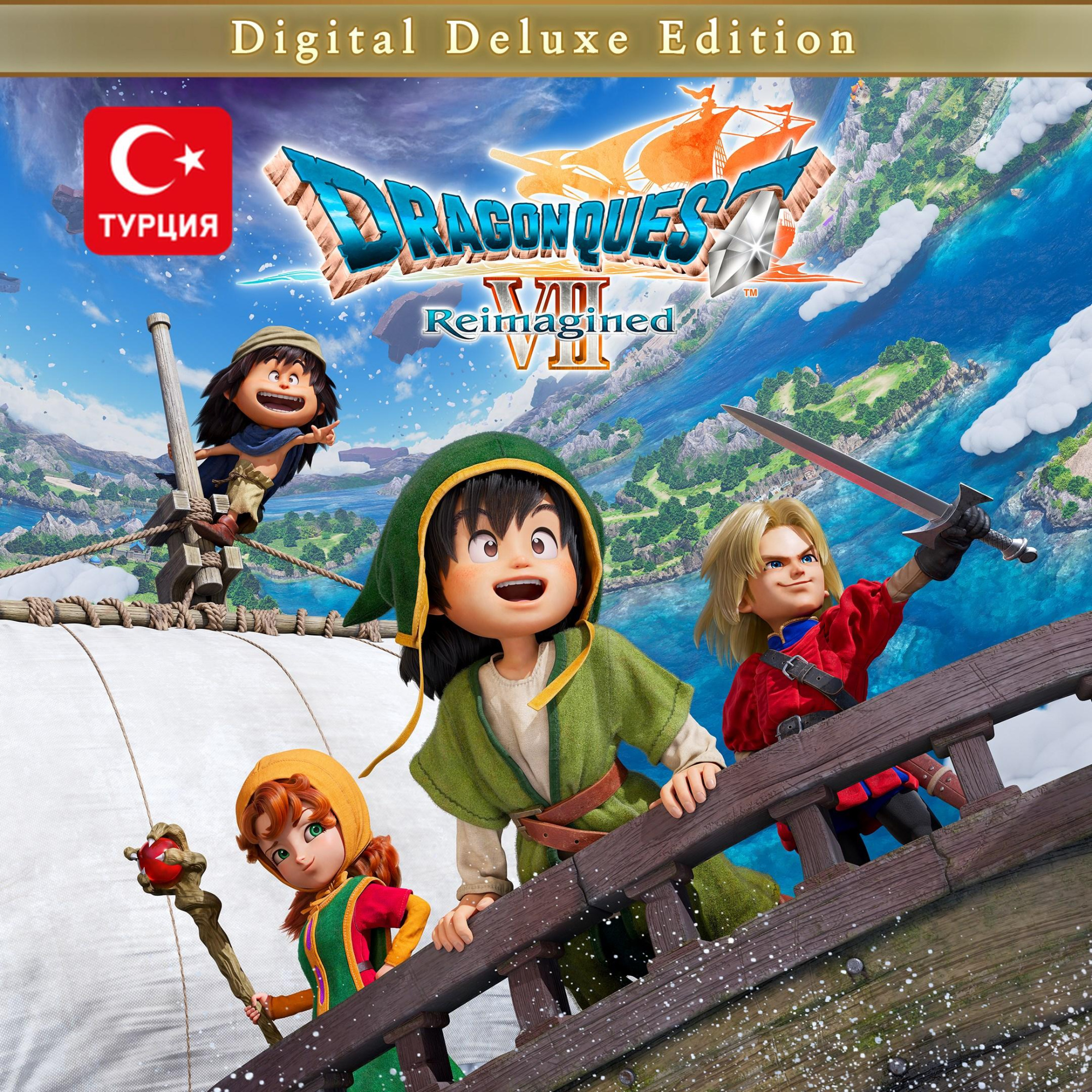 (TR) DRAGON QUEST VII Reimagined Digital Deluxe Edition для Xbox