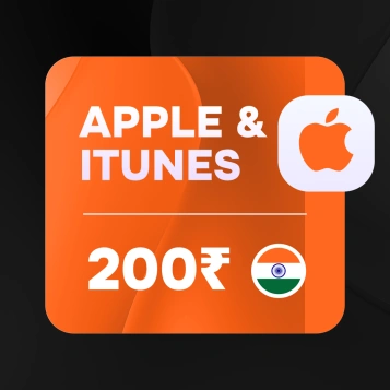 200 INR (Индия) | Подарочная карта Apple & iTunes