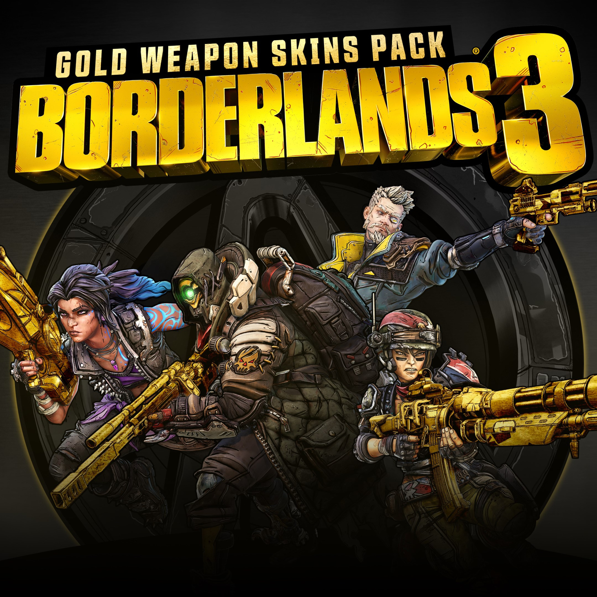 Borderlands 3 Gold Weapon Skins Pack для Xbox