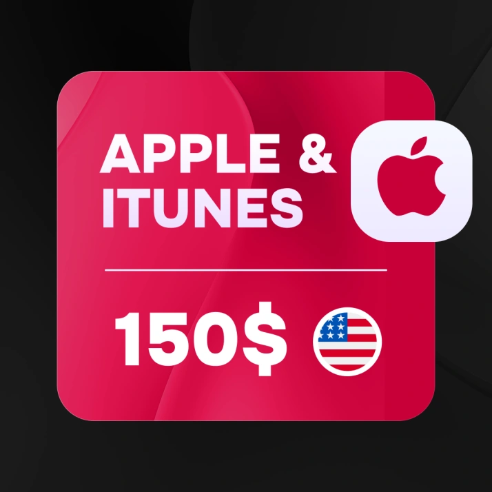 150 USD (США) | Подарочная карта Apple & iTunes