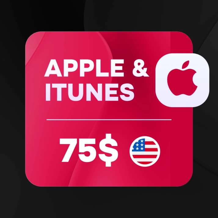 75 USD (США) | Подарочная карта Apple & iTunes