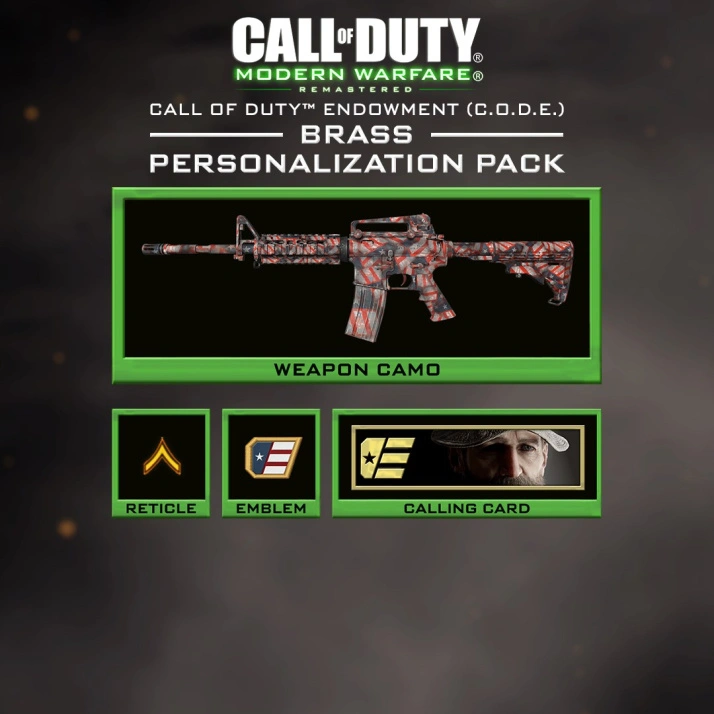 Call of Duty®: Modern Warfare Remastered C.O.D.E. Brass Pack для Xbox
