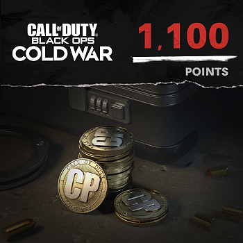1,100 Call of Duty®: Black Ops Cold War Points для Xbox