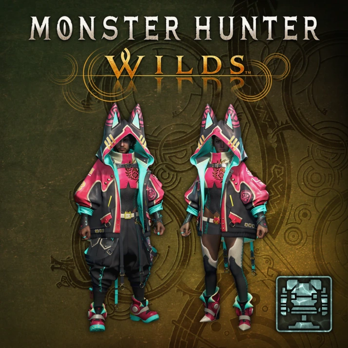 Monster Hunter Wilds - Комплект многослойных доспехов охотника: мурпанк