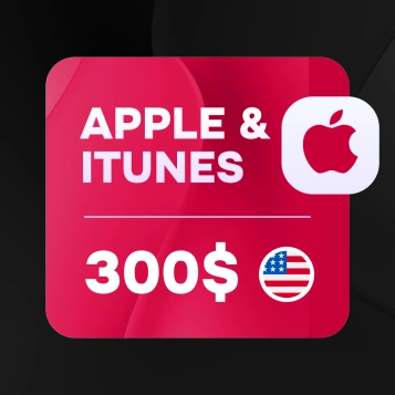 300 USD (США) | Подарочная карта Apple & iTunes