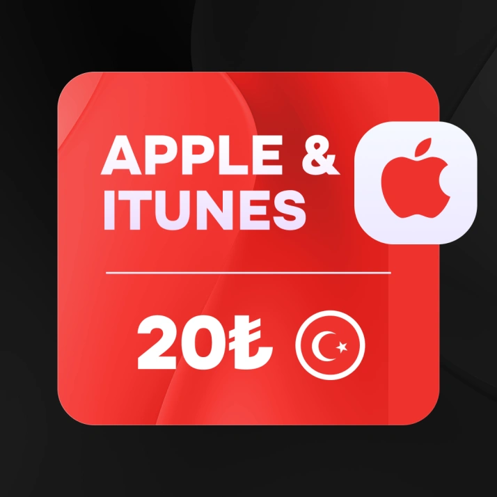 20 TRY (Турция) | Подарочная карта Apple & iTunes