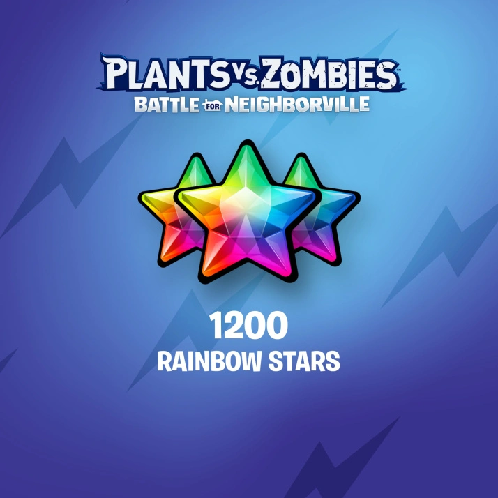 Plants vs. Zombies: Battle for Neighborville™ – 1000 (+200 Bonus) Rainbow Stars для Xbox