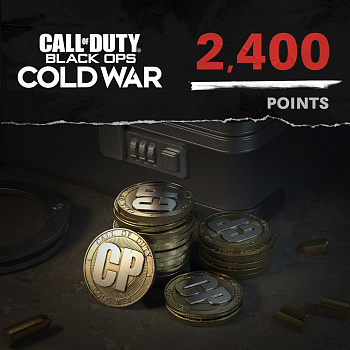 2,400 Call of Duty®: Black Ops Cold War Points для Xbox