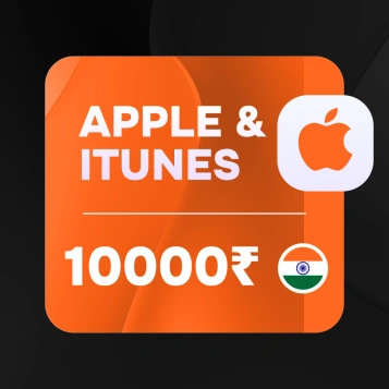 10000 INR (Индия) | Подарочная карта Apple & iTunes