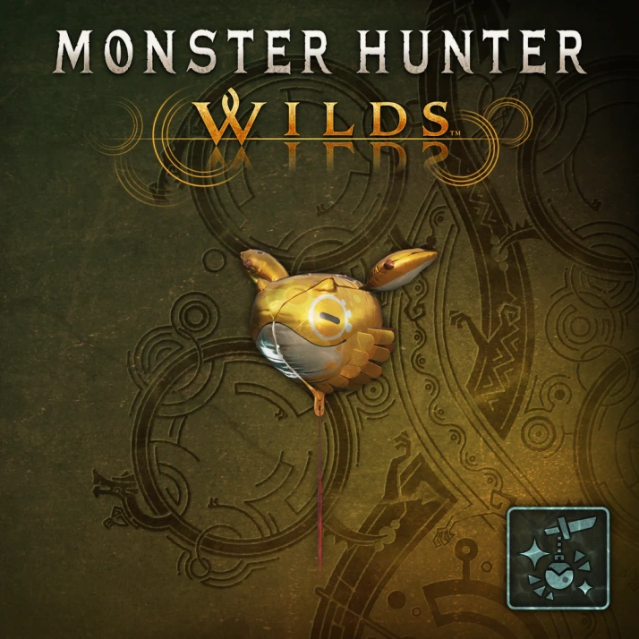 Monster Hunter Wilds - Подвеска: стрижабль (золото)
