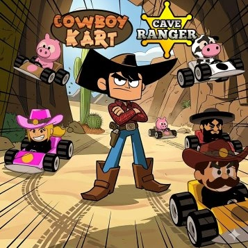 Cowboy Kart + Cave Ranger для Xbox