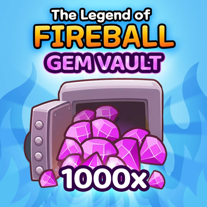 The Legend Of Fireball: Gem Vault - 1 000 для Xbox