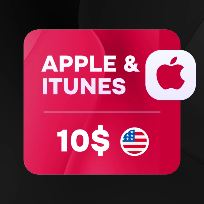 10 USD (США) | Подарочная карта Apple & iTunes